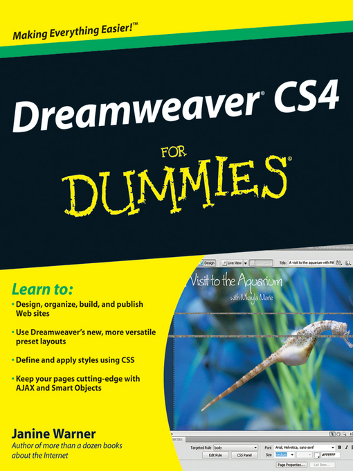 Title details for Dreamweaver CS4 For Dummies® by Janine Warner - Available